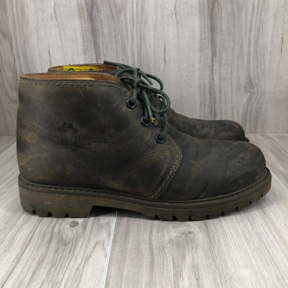 Havana Joe Ankle Boots Womens 9 Jack Brown Leather Lace Up Chukka Boots